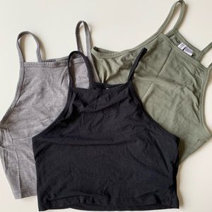 H&M Square Neck crop tops